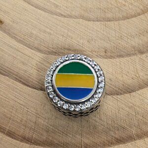 Pandora Gabon Exclusive Charm Pendant, S925 Silver Jewelry